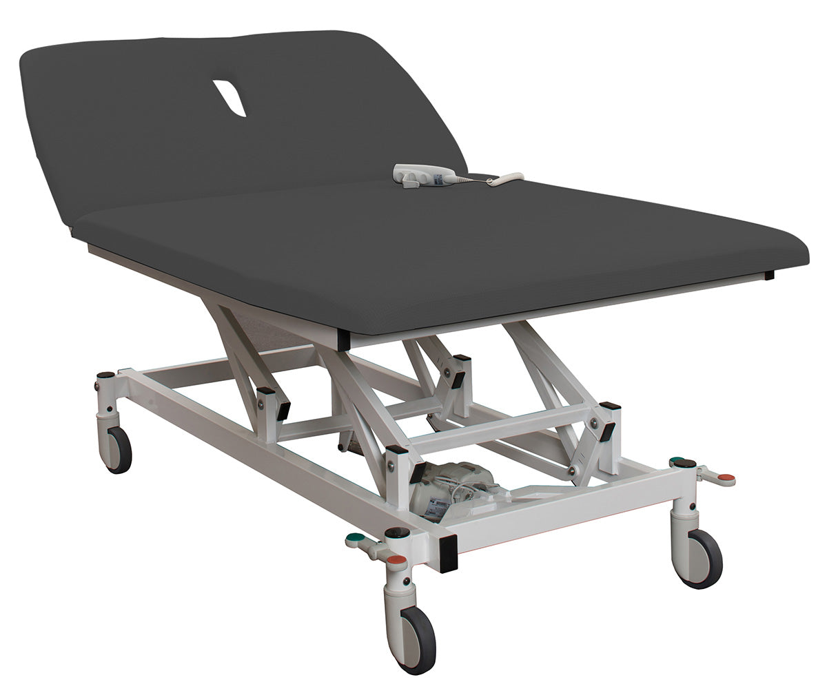 Doherty 2 Section Bariatric Plinth - Slate Grey